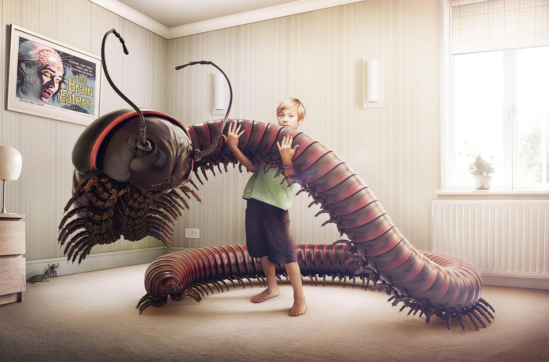 Boy Meets Bug Millipede