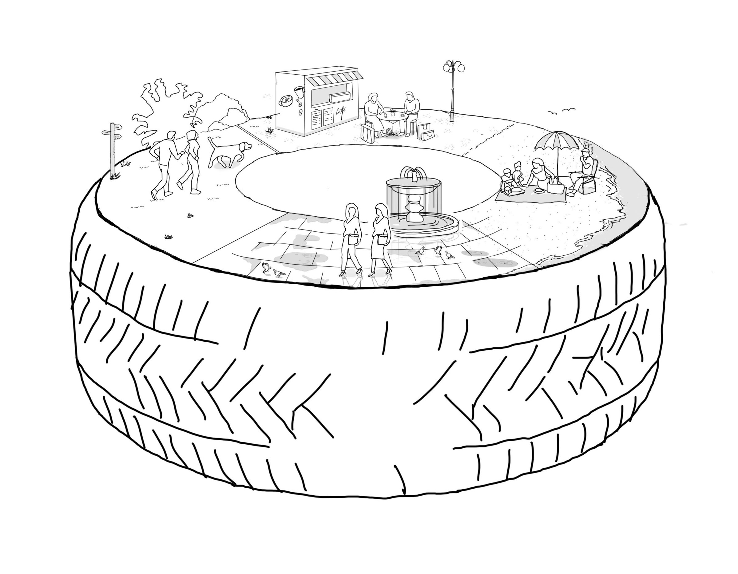 Dunlop: Concept sketch
