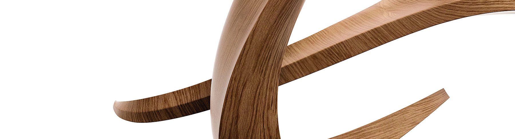 Eurostar Logo: detail of the wood grain crossing
