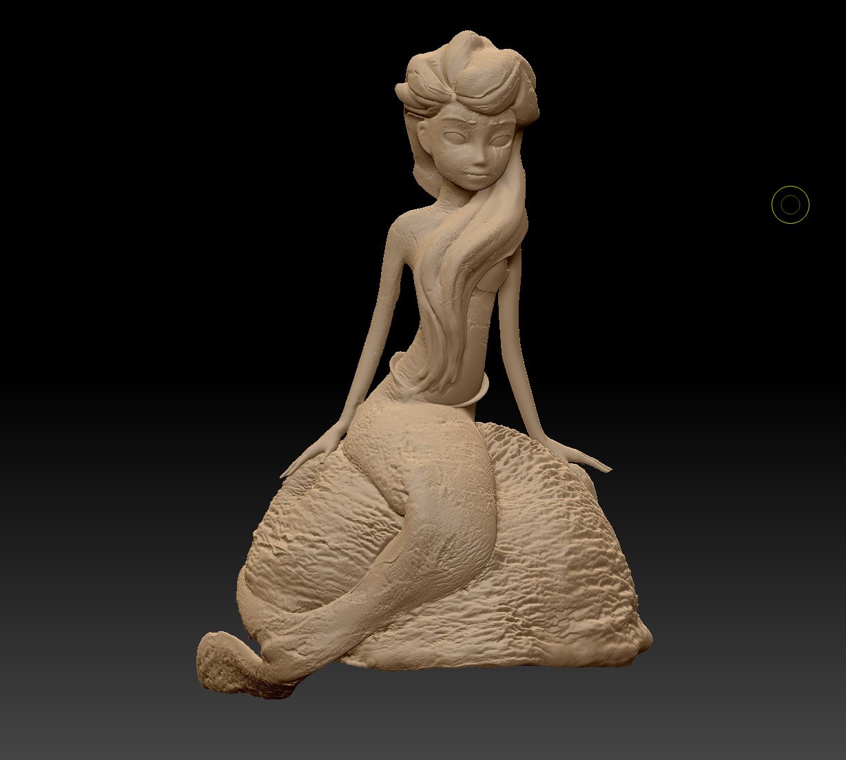 Ice Creams Gigablast: Digital sculpt