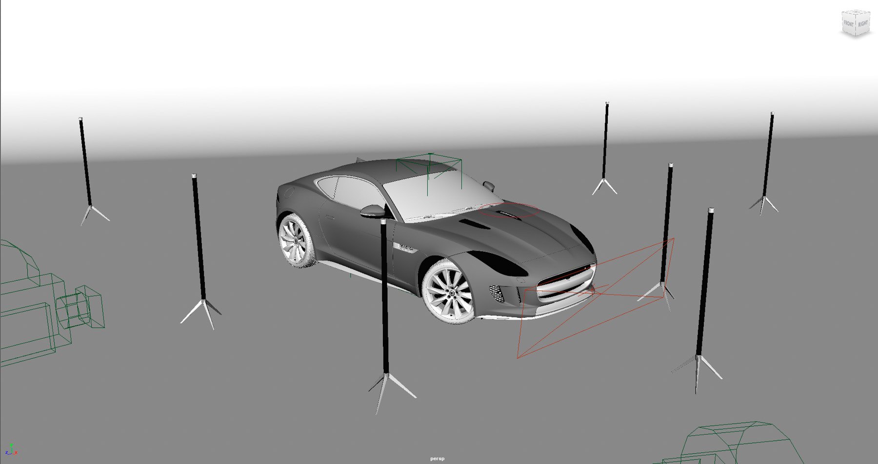 Jaguar F-Type Sabres: Light placement
