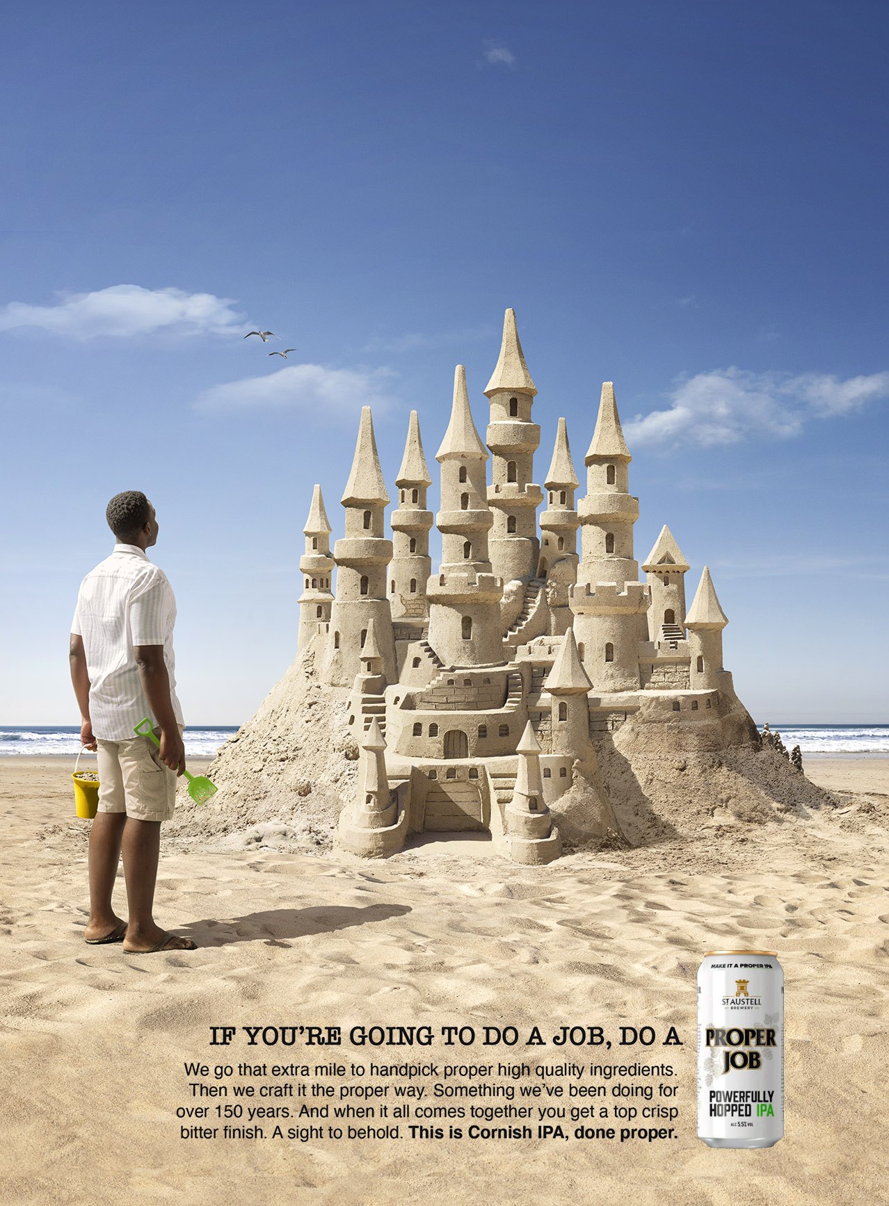 Proper Job Sandcastle, image 1