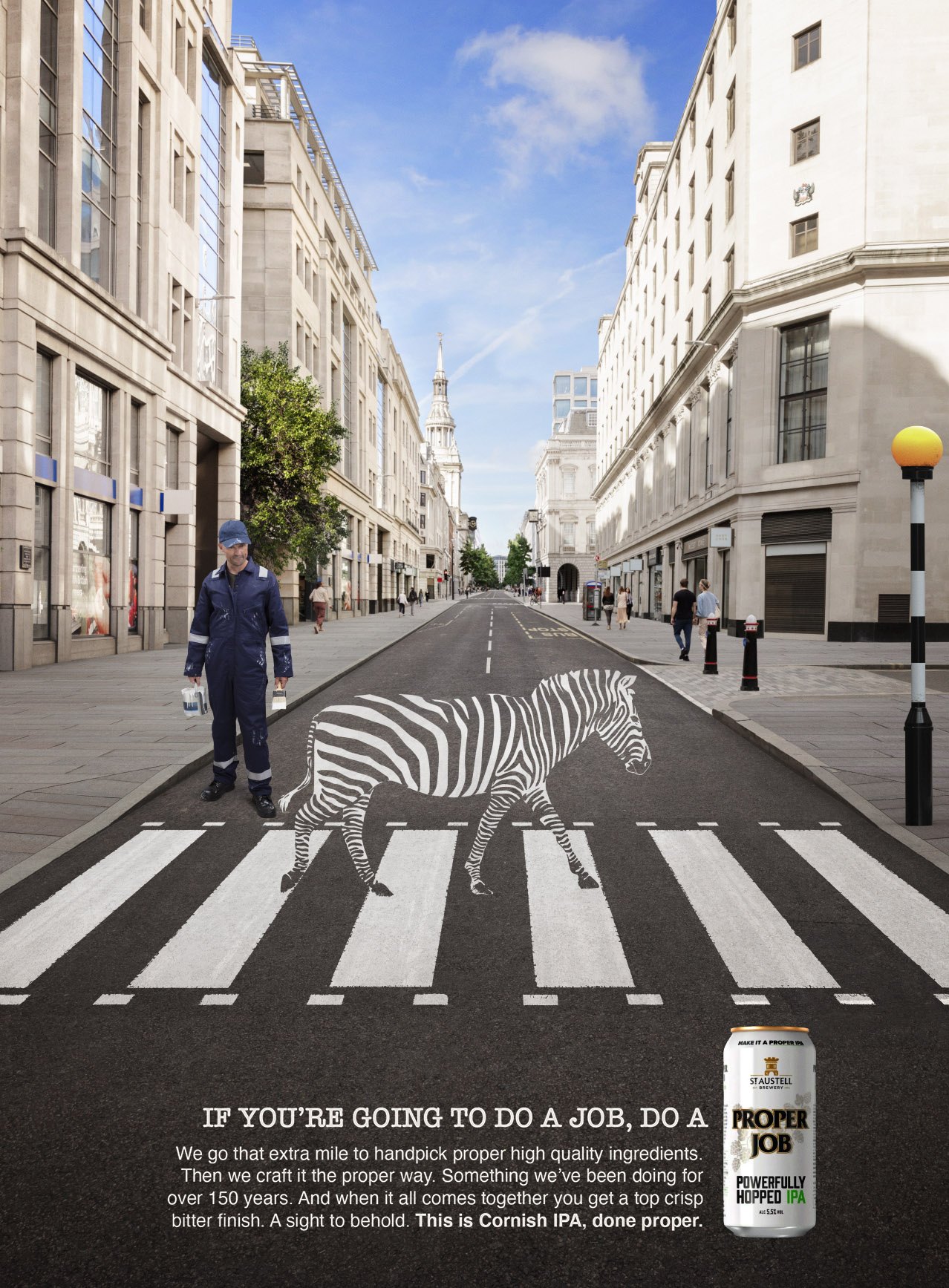 Proper Job Zebra, image 1
