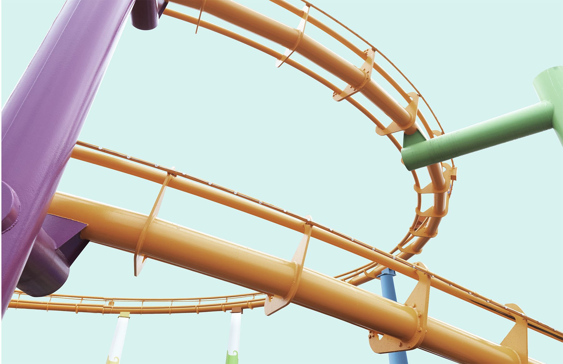 Rollercoaster Canvases