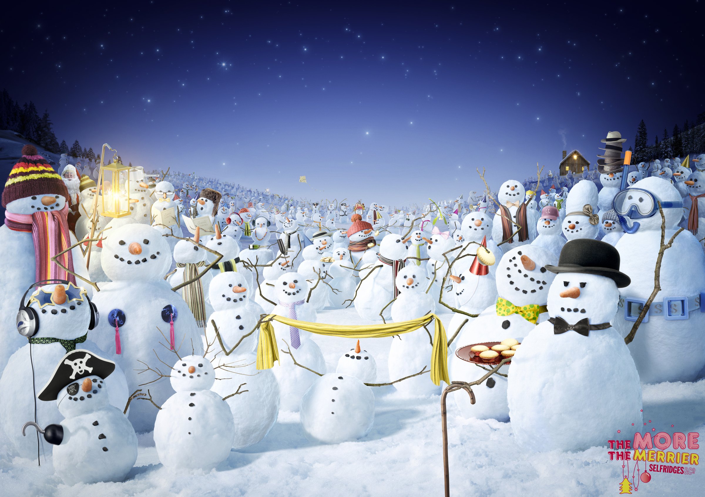 Selfridges Snowmen, image 1