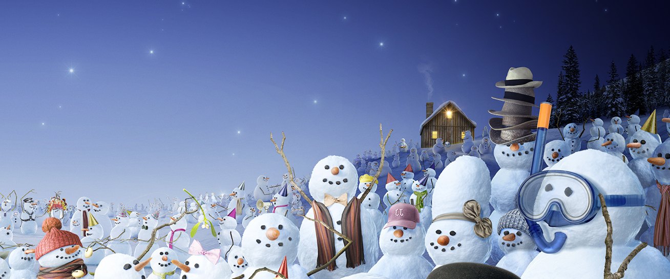 Selfridges Snowmen
