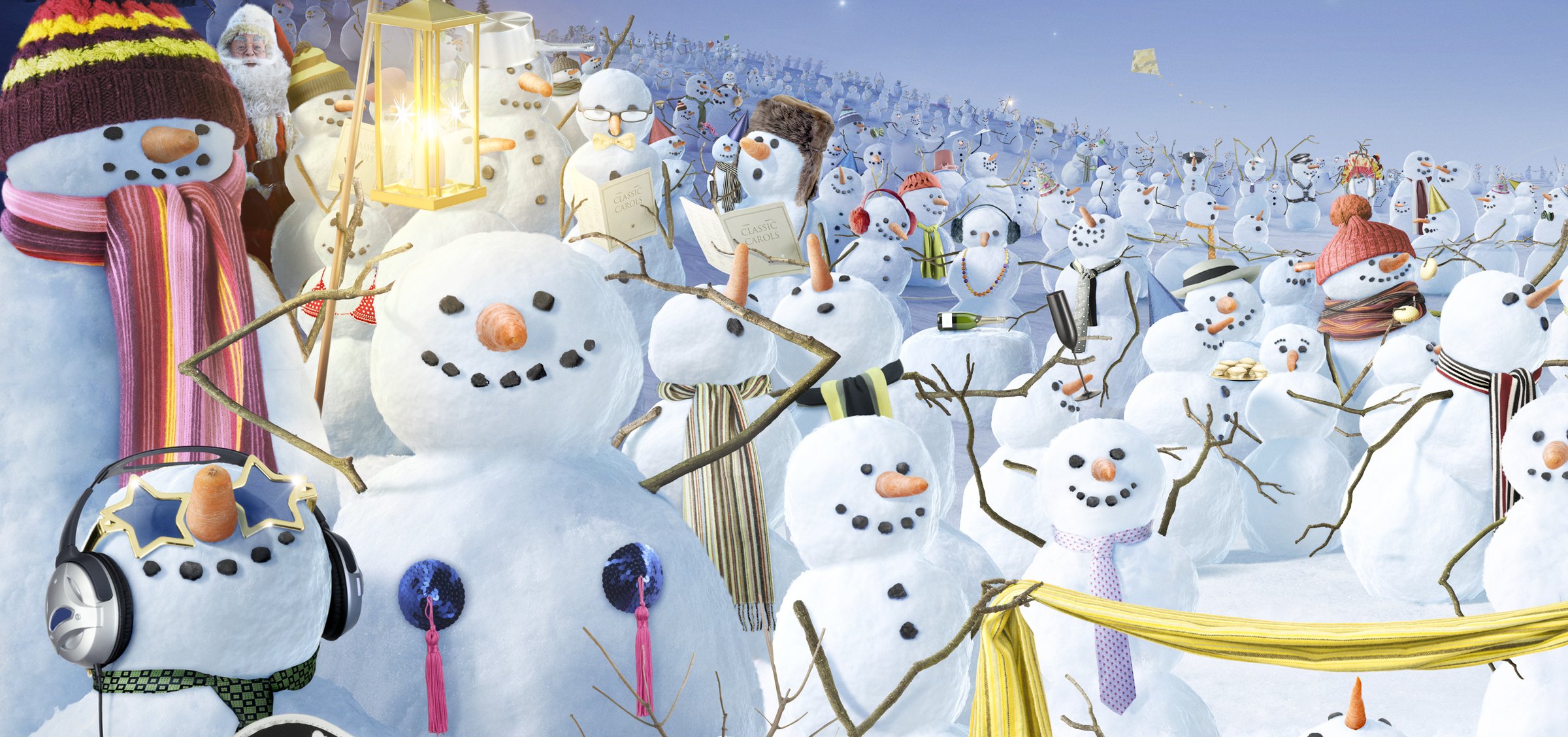 Selfridges Snowmen, image 4