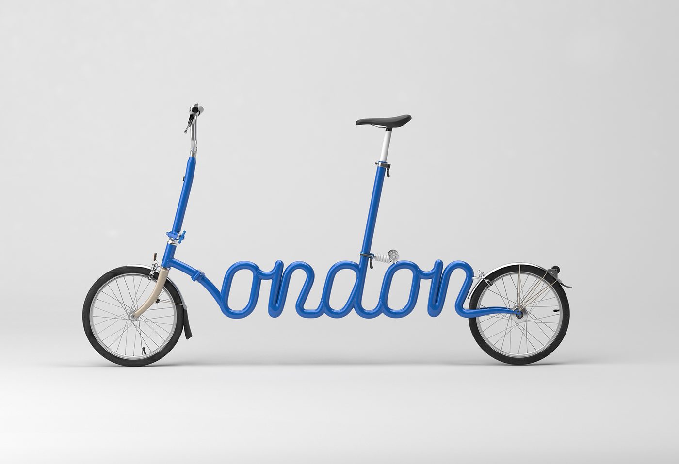 TfL Bikes: studio render of the CGI London bike