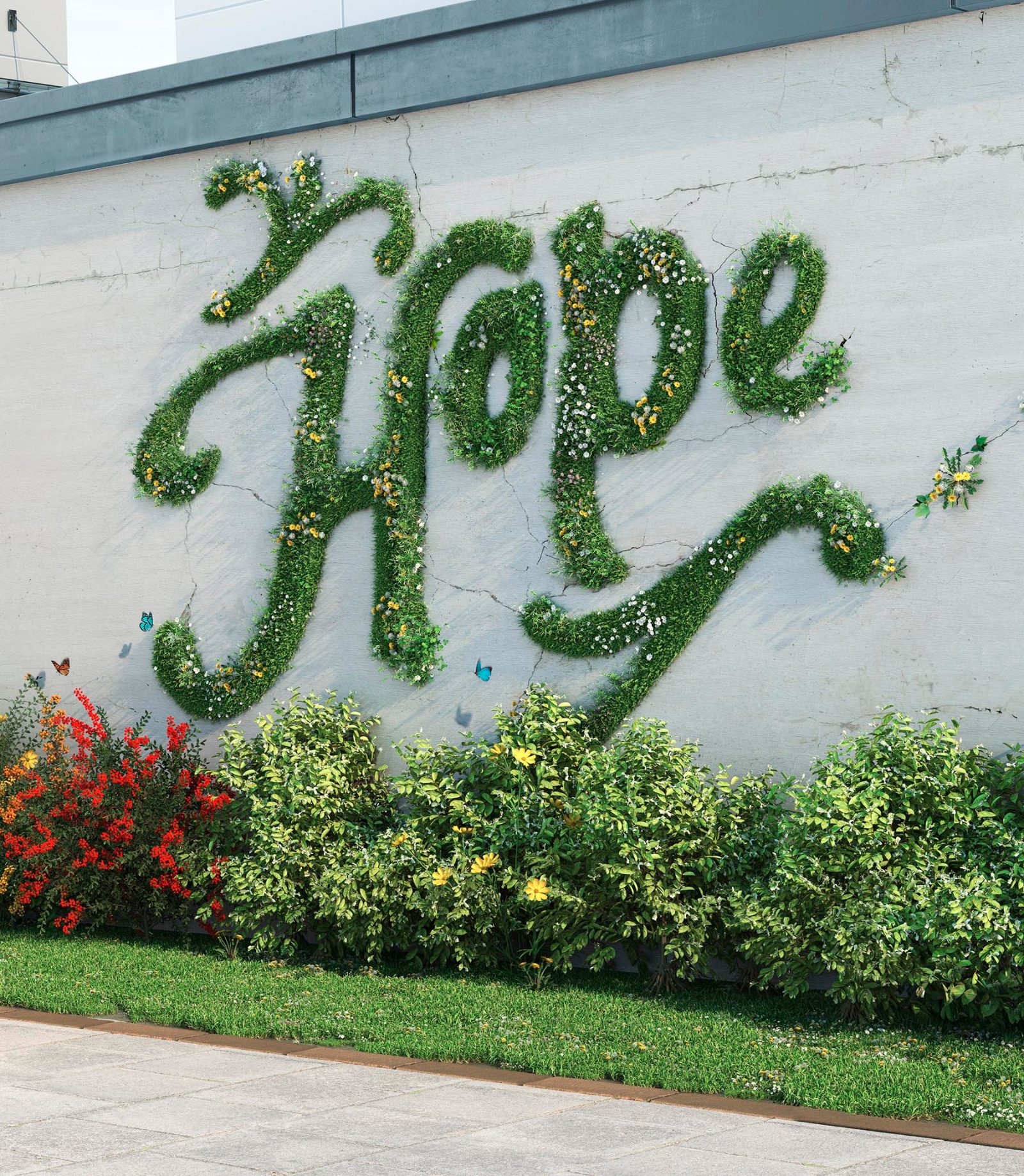 Hope Plant Wall