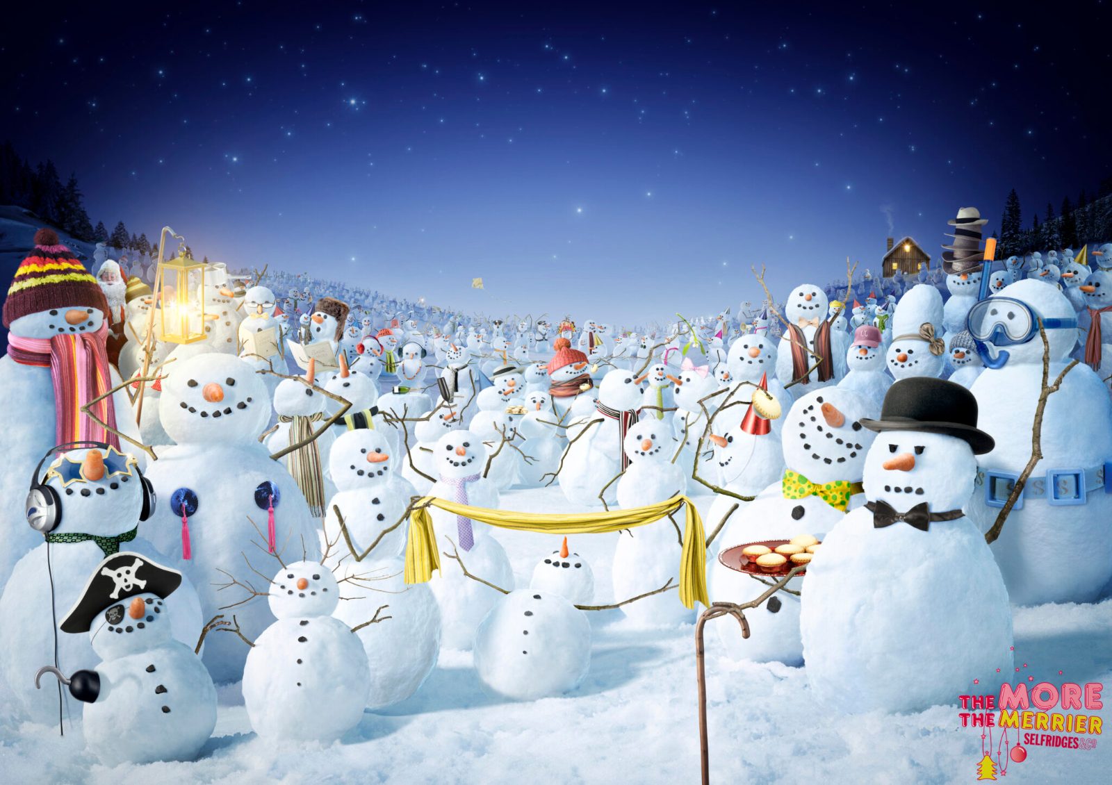 Selfridges Snowmen
